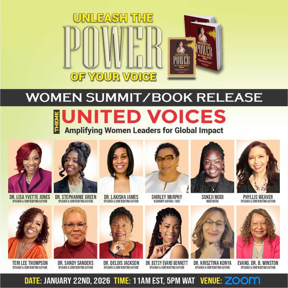 Global Women Leaders Convene Today for the “Unleash the Power of Your Voice” Women Summit 2026